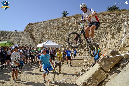 biketrial vaclav kolar obhajil titul mistra BLANSKO 1